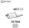 ASSO 34.7024 End Silencer